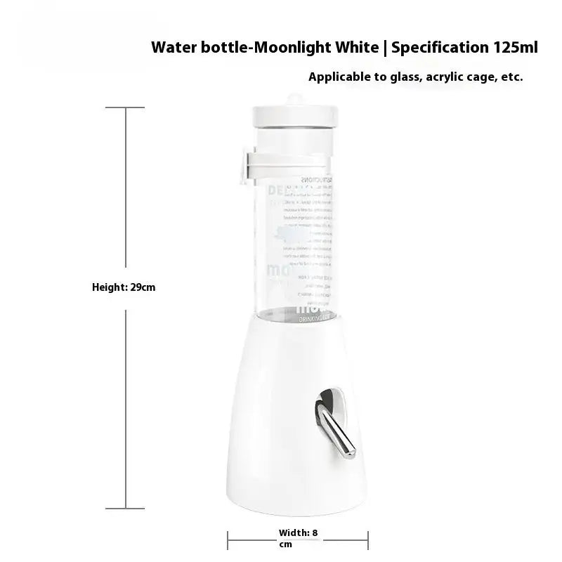 Leak Proof Food Feeding Supplies 2 In1 Hamster Feeder and Waterer Large Capacity Leakproof Automatic Feeder Food Water Dispenser