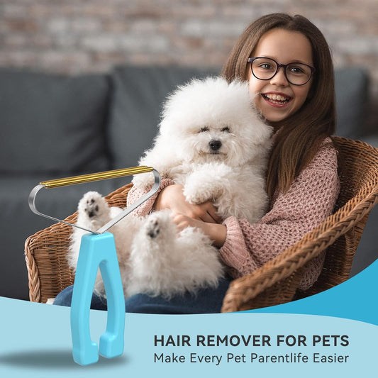 Pet Hair Remover, Dog and Cat Hair Remover, Wool Hair Remover, Carpet Rake for Pet Hair Removal, Carpet Rake, Hand Shaver for Carpets, Car Cushions, Sofas, Pet Beds, 