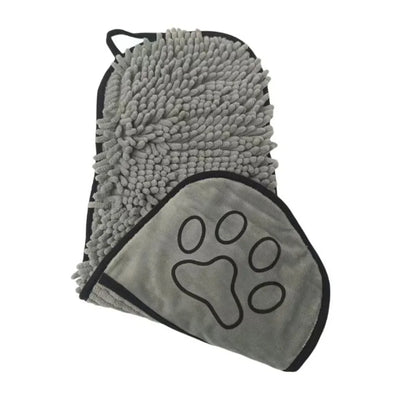 Super Absorbent Pet Bath Towel Quick-Drying Cat Towels Convenient Soft Bath Robe Dry Pet Cleaning Washcloth Dog Accessories