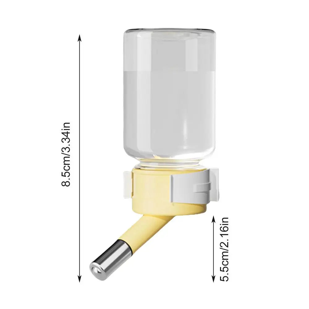 Hamster Drinker Water Bottle Dispenser Feeder Hanging Guinea Pig Squirrel Rabbit Drinking Bottle Pet Drinking Fountain Supplies