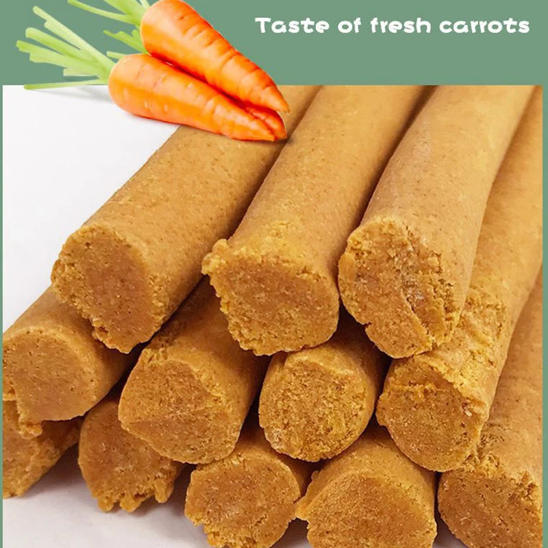 Small Pet Chew Toys Hay Treats for Guinea Pig Rabbit Hamster Gerbil Teeth Cleaning Toys Teething Stick Toy Set Pet Supplies