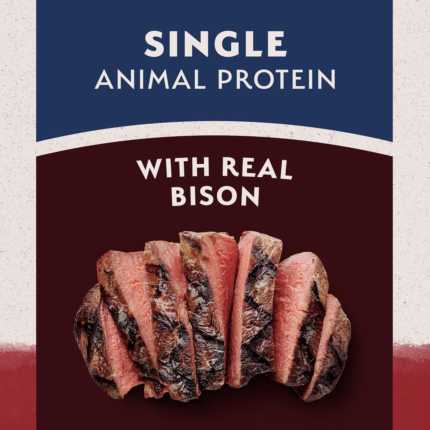 Limited Ingredient Adult Grain-Free Dry Dog Food, Reserve Sweet Potato & Bison Recipe, 12 Pound (Pack of 1)
