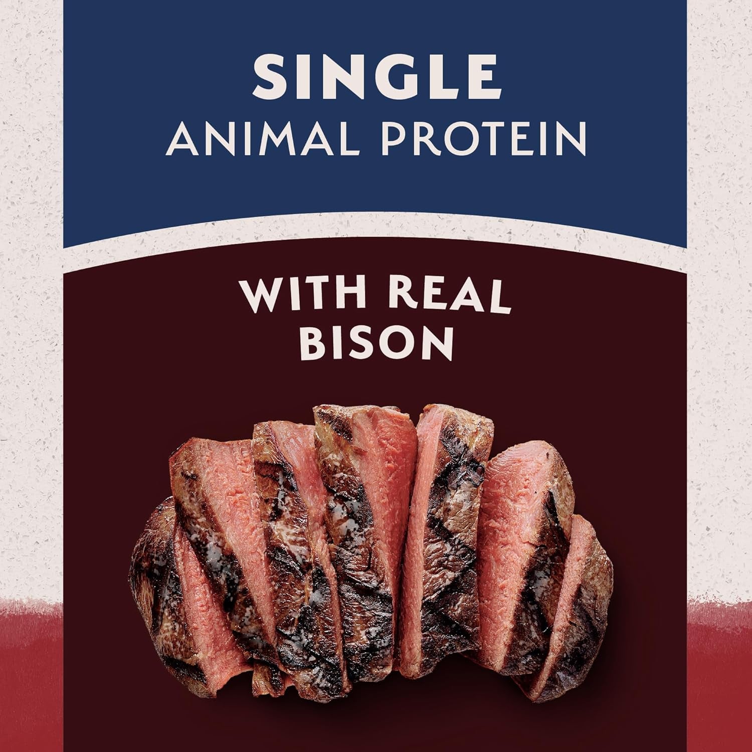 Limited Ingredient Adult Grain-Free Dry Dog Food, Reserve Sweet Potato & Bison Recipe, 12 Pound (Pack of 1)